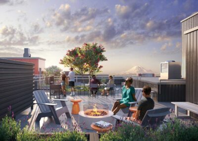 Rendering of 900 Rainer Rooftop