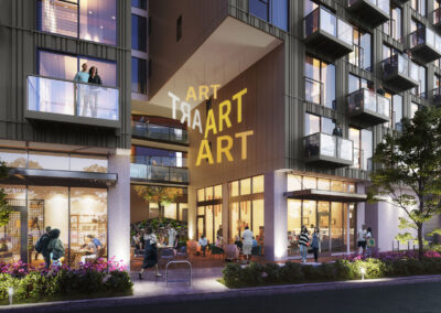 Rendering of 7324 MLK Jr Way Plaza